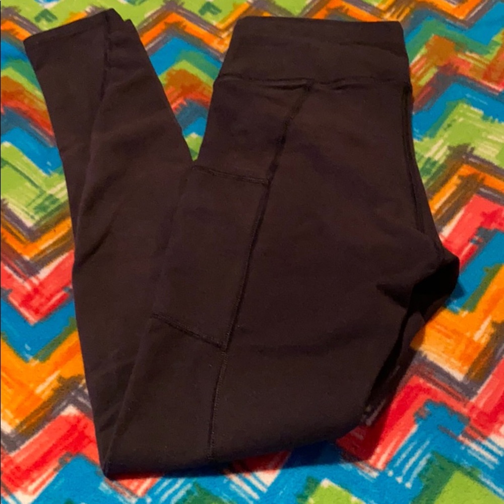 Black pocket legging